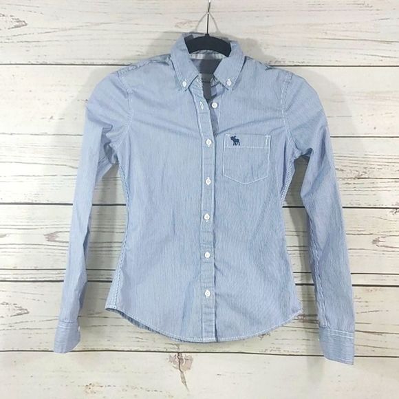 BOY'S Abercrombie Kids Button Down Shirt - Picture 1 of 8